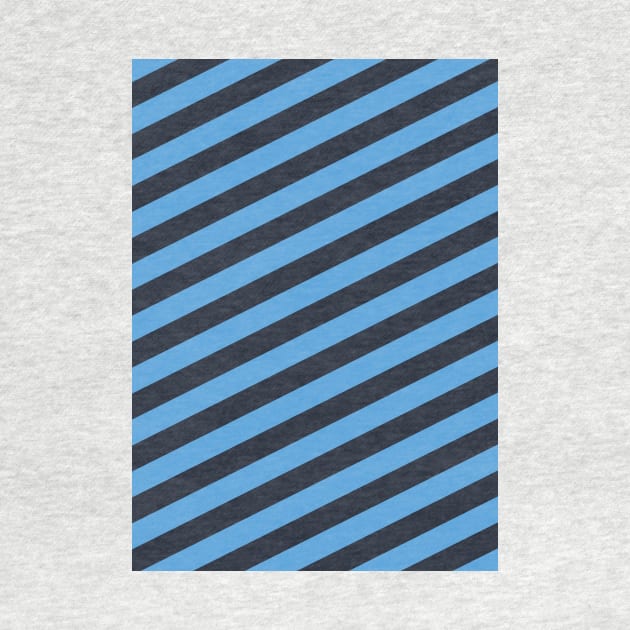 Co. Dublin GAA Sky Blue and Navy Angled Stripes by Culture-Factory